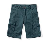 Aeslech Boys' Casual Cargo Shorts Lightweight Multi Pockets Summer Combat Scout Shorts Blue Tag 180-12-13 Years