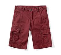 Aeslech Boys' Casual Cargo Shorts Lightweight Multi Pockets Summer Combat Scout Shorts Red Tag 180-12-13 Years