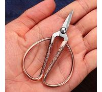 Aesosor 3.3-inch Small Sewing Embroidery Scissors, Stainless Steel Little Scissors Sharp Tip Detail Shears for Sewing Crafting, Art Work, Cross Stitch Cutting, Handcraft, Needlework DIY Tools Bronze