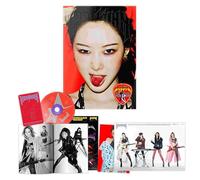 aespa - aespa - 6th mini Album [Rich Man] (ENERGY Ver. - GISELLE) Photobook + Folded Poster + CD-R + Sticker + Postcard + 2 Pin Button Badges + 4 Extra Photocards