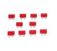 AEspares 10 Amp Fuse Replacement Kit 10 pcs. Red Compatible with Suzuki Samurai 85-95