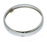 AEspares 7" Headlight Headlamp Outer Rim Steel Chrome Plated Fits for Royal Enfield