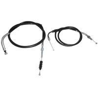 AEspares Clutch Cable & Throttle Cable Compatible With Royal Enfield New Classic Reborn Meteor 350