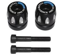 AEspares Compatible With Royal Enfield Himalayan 411cc Machined Bar End Finisher Kit