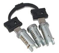 AEspares Compatible with Vespa PX T5 LML Steering Tool Box & Seat Lock Barrel Set of 3 with 2 Keys
