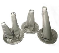 AEspares Compatible With Willys MB GPW Ford 3 Piece leatherette Shift Cover Boot Set Kit Gray