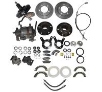 AEspares Complete Front Disc Brake Conversion Kit Compatible With & Willys 41-45 MB