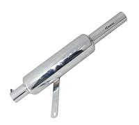AEspares Fits Royal Enfield Bullet 500cc Exhaust Silencer Steel Chrome Plated