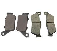 AEspares Front & Rear Brake Disc Pad Compatible With Royal Enfield Classic 350 500 BS4 Model