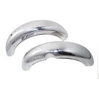 AEspares Front & Rear Mudguard Fender Set Compatible with Royal Enfield Classic 350cc 500cc