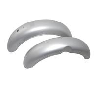 AEspares Front & Rear Mudguard Fender Set Gray Compatible with Royal Enfield Classic 350cc 500cc