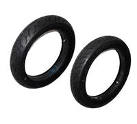 AEspares Front Rear Wheel Tyre Tubeless Compatible With Royal Enfield GT Continental Interceptor 650 148543/A 148544/A