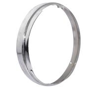 AEspares Head Lamp Headlight Inner Rim Ring Chrome Compatible With Royal Enfield Bullet 350