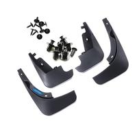 AEspares Mud Flap Set of 4 Black Compatible With Renault Duster Type-II 2017-2021