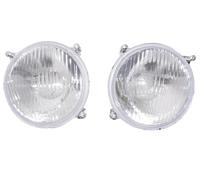 AEspares New Head Light Lamp Beam Assembly Dome 2 Units Compatible With Massey Ferguson Tafe Tractor
