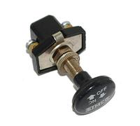 AEspares New Long On Off Push Pull Switch 12v 5AMP + Screws Terminals Long Thread Rod