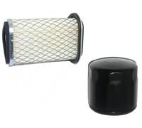 AEspares Oil & Air Filter Set Compatible With Royal Enfield Super Meteor 650 Shotgun 650 Bear 650