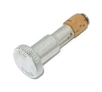 AEspares PULL ON Petrol Fuel Tap Plunger Cork End Fits AJS Norton BSA Triumph Ariel