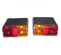 AEspares Rear Side Indicator & Parking Light Set Compatible With Powertrac Farmtrac Sonalika Tractor