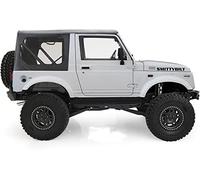 AEspares Replacement Soft Top Denim Compatible With Suzuki Samurai 1987-94 Black Clear Windows