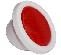 AEspares Vintage Bicycle Rear Fender Mudguard Red Lens Reflector