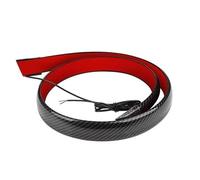 AESRTMJ 120cm 130cm Led Car Spoiler Light Third Brake Universal Carbon Texture Rear Strip Turn Signal Lamp Waterproof 12v(Carbon fiber texture Single,120CM)