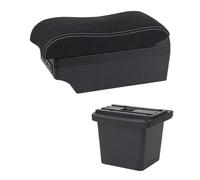 AESRTMJ Car Armrest Box For Hyundai For Elantra For Touring I30 FD I30cw 2007 2008 2009 2010 2011 Arm Rest Storage Box(E2 White Line)