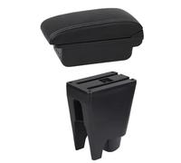 AESRTMJ Car Armrest Box For Peugeot 107 Central Armrest Box Retrofit Parts Center Storage Box(C1 White Line)