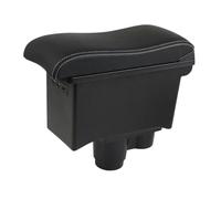 AESRTMJ Car Armrest Box For R&enault For Dacia For Duster 2 3 2019 2020 2021 2022 Central Console Storage Box(B3 genuine leather)