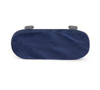 AESRTMJ Car Armrest Pad Soft Memory Foam Hand Cushion For Auto Chair Elbow Arm Rest Ergonomic Sponge Pillow(Blue)