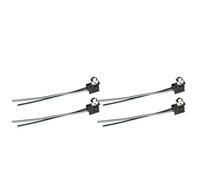 AESRTMJ Car Halogen Lamp Headlight Socket Harness Connector Plug Adapter Wire For H1 H3 Bulb Automobile Replacement Line Accessory 2pcs(2 SET)