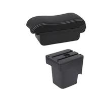 AESRTMJ Central Armrest Box For F&ord For Focus 2 For Focus 2 Mk2 2005 2006 2007 2008 2009 2010 2011 Car Armrest Box Storage Box(A2 Black white NO USB)