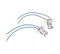 AESRTMJ For 1157 BA15D LED Light Bulb Socket LED Bulb Holder Cable Wire Adapter Socket Converter For Car Turn Singal Lamp 2PCS
