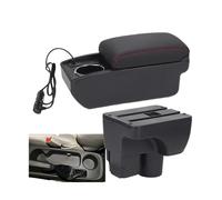 AESRTMJ For C&hevrolet For Sail 3 Armrest Box For Aveo 3 For Sail III Car Armrest Retrofit Parts Storage Box Dedicated Car Accessories(A1 Fast charging)