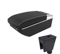 AESRTMJ For C&hevrolet For Spark Armrest Box For C&hevrolet For Spark 3 III For Aveo T200 Car Armrest Storage Box(A3 Black white 7USB)