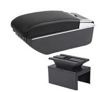 AESRTMJ For Dacia For Jogger Armrest Box Center Storage Box Interior Retrofit Car Accessories(C2 black line 7USB)
