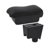 AESRTMJ For Dacia For Sandero Car Armrest Box Car Armrest Box Storage Box Interior Details Car Accessories(A2 black line No USB)