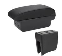 AESRTMJ For Dacia For Spring Armrest Box For R&enault K-ZE Car Armrest Box Center Storage Box(B2 black line 3USB)