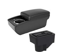 AESRTMJ For F&ord For Fiesta 3 2011 2012 2013 2014 2015 2016 2017 2018 Car Armrest Box Accessories With Cup Hole(B3 white line 6 usb)
