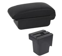 AESRTMJ For F&ord For Focus 2 Mk2 2005 2006 2007-2011 Car Armrest Box Arm Rest Center Console Storage Dual Layer(C1 Black line)