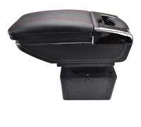 AESRTMJ For Holden For Astra For Corsa For Mokka For Tigra For Zafira For Meriva Central Armrest Box(Black with Red thread)