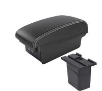 AESRTMJ For Holden For Cruze 2009 2010 2011 2012 2013 2014 2015 Armrest Box Armrest Centre Console Storage Box(B3 Black white 3USB)