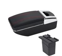 AESRTMJ For Holden For Cruze 2009 2010 2011 2013 2014 2015 Armrest Box Arm Centre Console Storage Box Interior Central Armrest Box(A1 Black red NO USB)