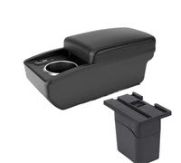 AESRTMJ For Holden For Cruze 2009 2010 2011 2013 2014 2015 Armrest Box Arm Centre Console Storage Box Interior(B2 Black line 6USB)