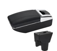 AESRTMJ For Kia For Picanto For Picanto For 3X-Line Car Armrest Interior Details Retrofit Parts Storage Box(A2 black line No USB)