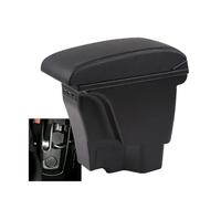 AESRTMJ For Kia Rio 3 Armrest Box For Kia Rio III 2011 2012 2013 2014 2015 2016 Car Storage Box PU Leather Central Armrest Box(A2 Artificial leather)
