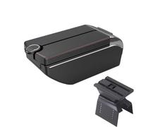 AESRTMJ For Lada For Vesta Armrest Box For Vesta SW SW For CROSS SPORT Car Armrest Box Center Console(B1 Red line 7 usb)