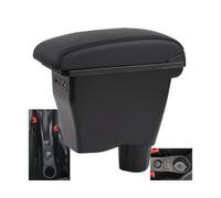 AESRTMJ For Mercedes For Smart 453 For Fortwo For Forfour 2015-2019 Car Armrest Box Retrofit Parts Interior Storage Box(A 1 leather 3usb)