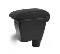 AESRTMJ For Mercedes For Smart 453 For Fortwo For Forfour 2015-2019 Car Armrest Box Retrofit Parts Interior Storage Box(A 2 leather 3usb)