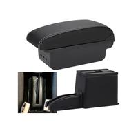 AESRTMJ For N&issan For DATSUN MIDO NODO Car Armrest Car Storage Box Accessories Interior Details Central Armrest Box(B3 Black white 3USB)